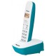 CORDLESS PHONES PANASONIC KX-TG1611 GRC/JTC WHITE/TURQUOISE